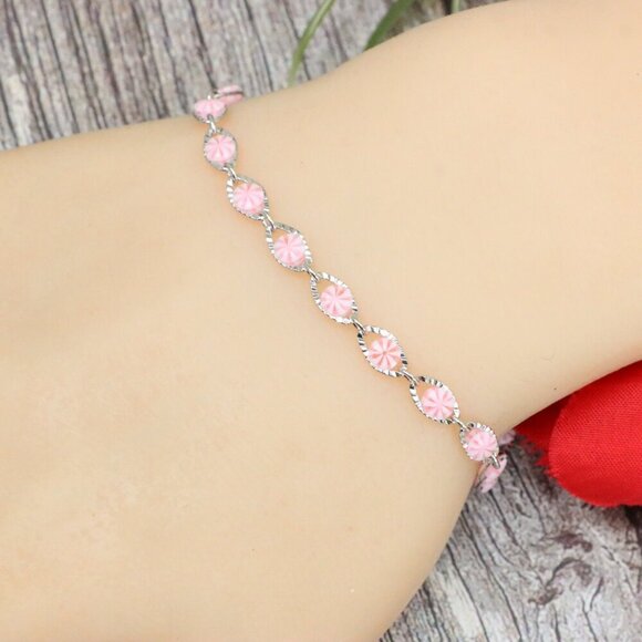 "Trendy Handmade Bracelet – A Stylish Gift for Women & Girls, MAR091278  Crafted - Picture 6 of 10